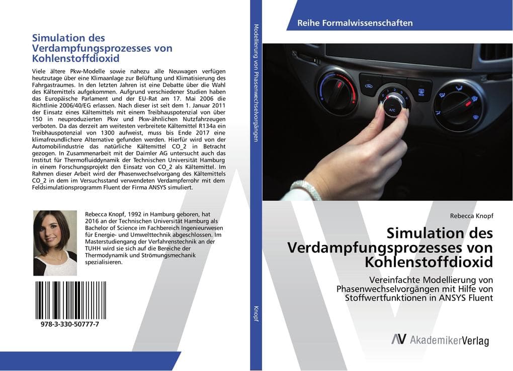 Simulation des Verdampfungsprozesses von Kohlenstoffdioxid