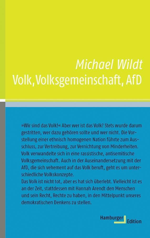 Volk, Volksgemeinschaft, AfD