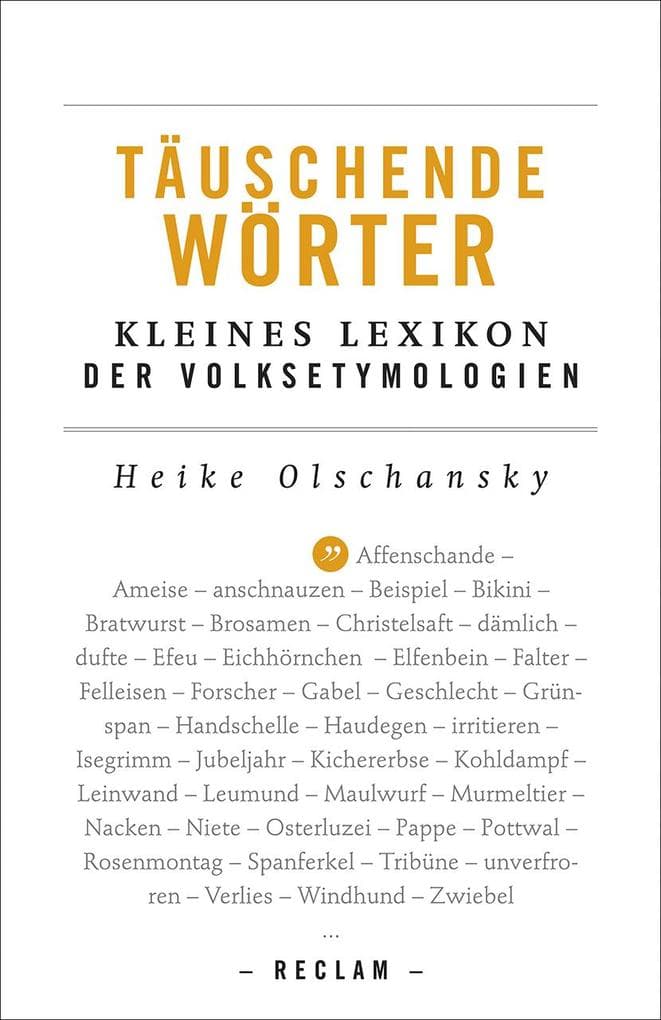 Täuschende Wörter