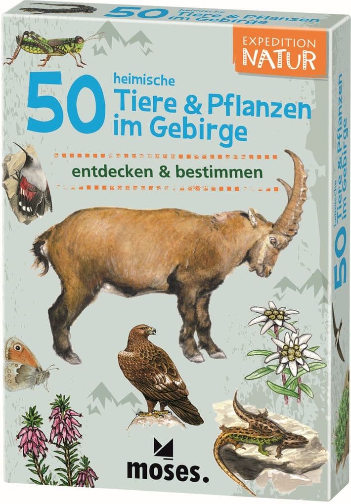moses. - Expedition Natur 50 heimische Tiere & Pflanzen im Gebirge