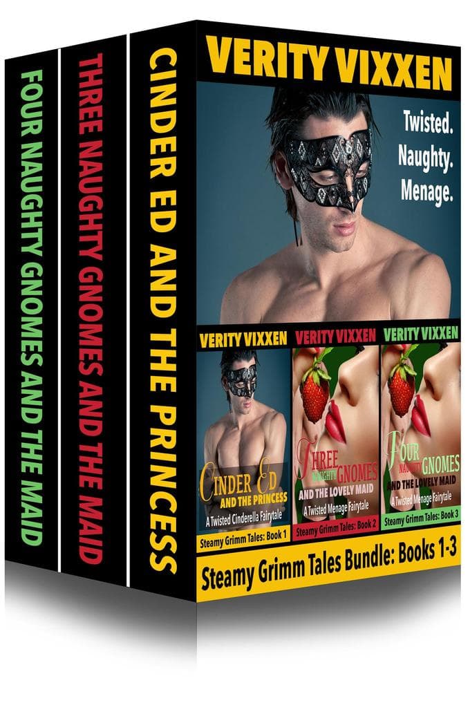Steamy Grimm Tales Bundle (Book 1-3) Cinder Ed and the Princess, Three Naughty Gnomes and the Lovely Maid, Four Naughty Gnomes and the Lovely Maid