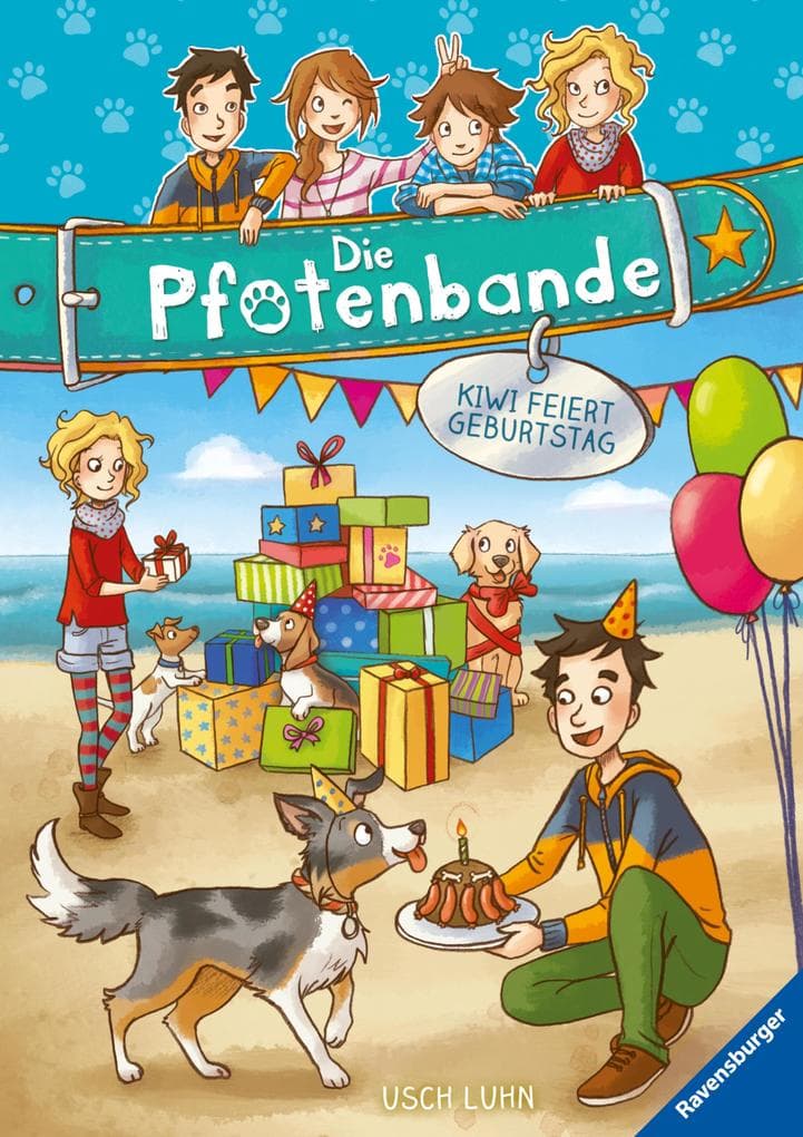 Die Pfotenbande, Band 3 - Kiwi feiert Geburtstag