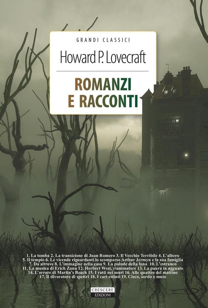 Lovecraft, H: Romanzi e racconti