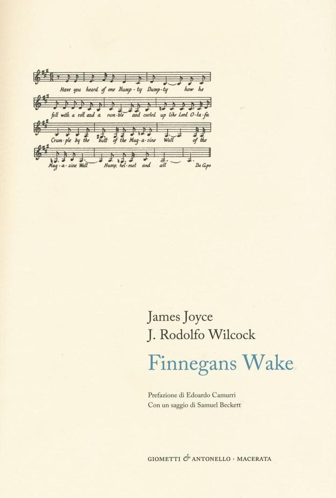 Finnegans Wake. Testo inglese a fronte
