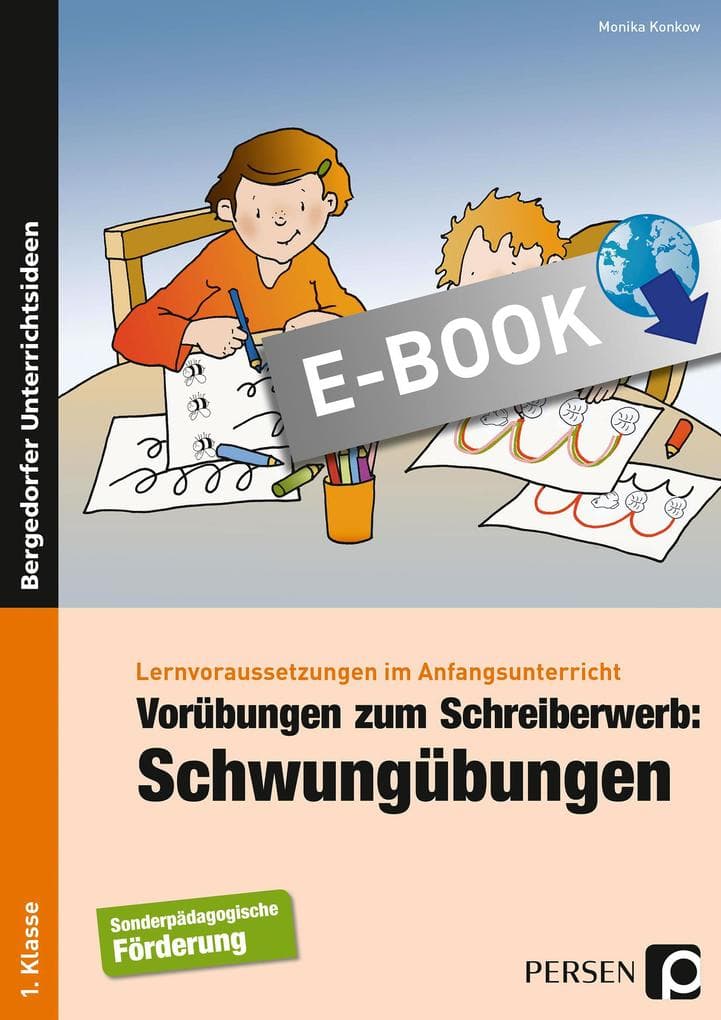 Vorübungen zum Schreiberwerb: Schwungübungen