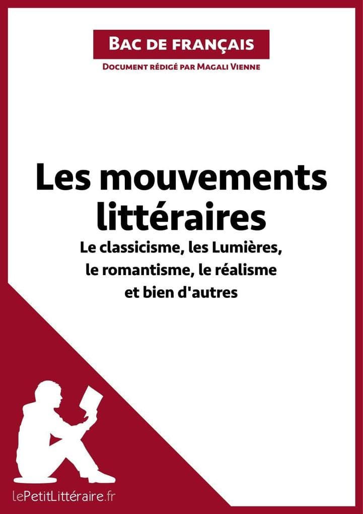 Les mouvements littéraires - Le classicisme, les Lumières, le romantisme, le réalisme et bien d'autres (Fiche de révision)