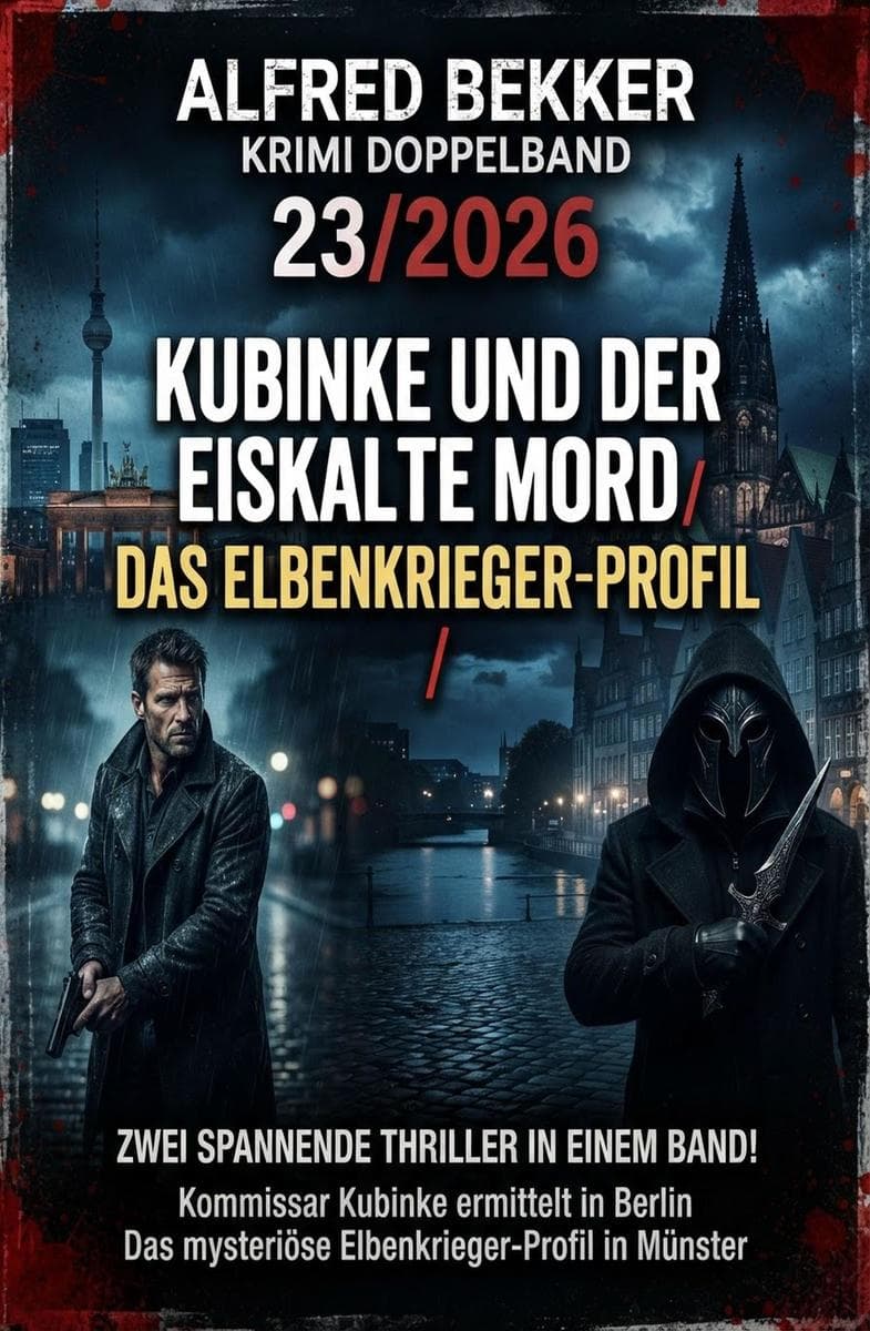 Krimi Doppelband 23/2026: Das Elbenkrieger-Profil / Kubinke und der eiskalte Mord