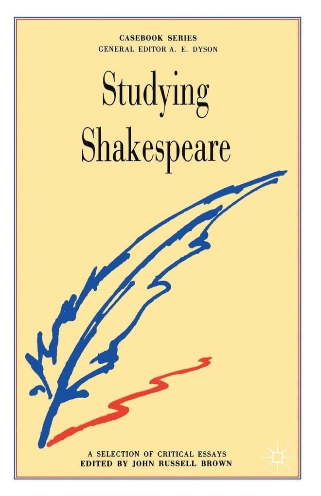 Studying Shakespeare