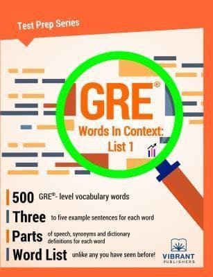 GRE Words In Context