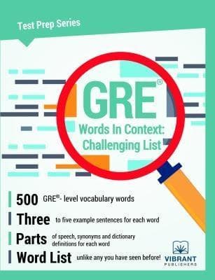 GRE Words In Context