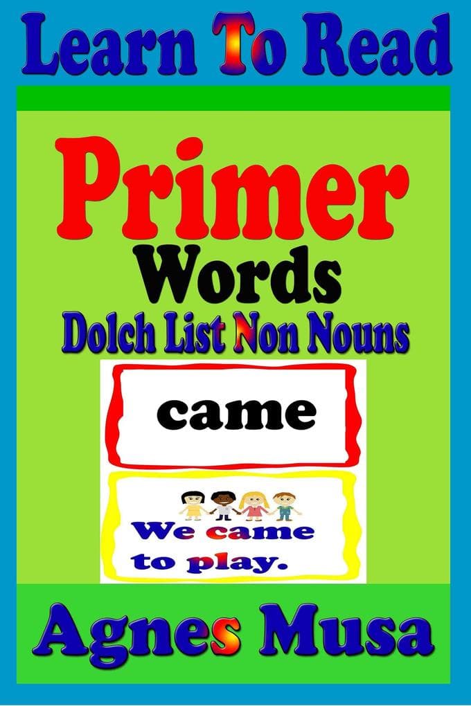 Primer Words (Learn To Read, #14)