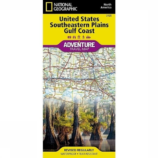 United States, Southeastern Plains and Gulf Coast Map