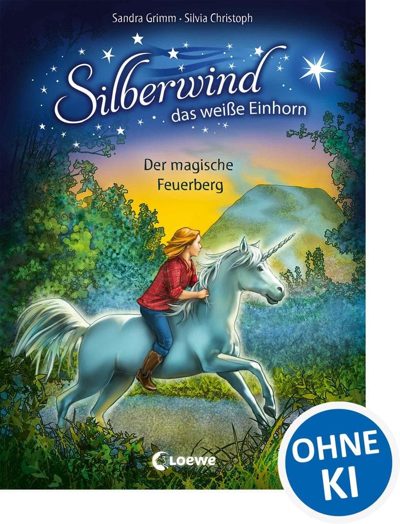 Silberwind, das weiße Einhorn (Band 2) - Der magische Feuerberg