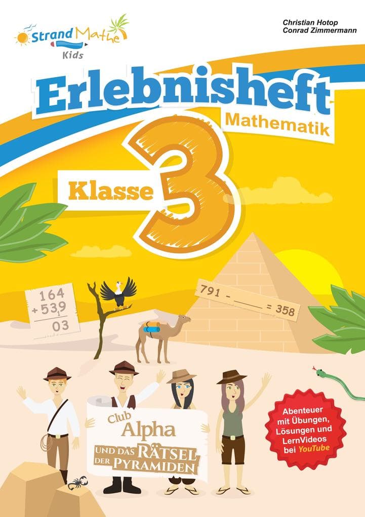 Mathematik Übungsheft Klasse 3 - Erlebnisheft - Rechnen bis 1000