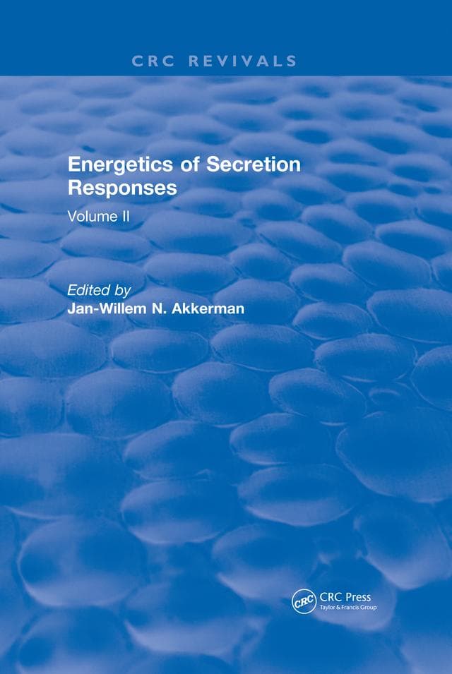 Revival: Energetics of Secretion Responses (1988)
