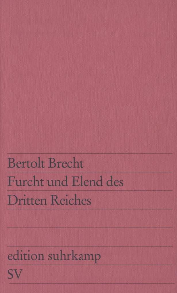 Furcht und Elend des Dritten Reiches