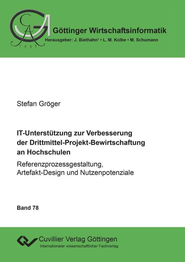 IT-Unterstützung zur Verbesserung der Drittmittel-Projekt-Bewirtschaftung an Hochschulen