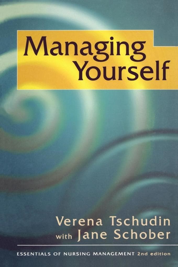 Managing Yourself