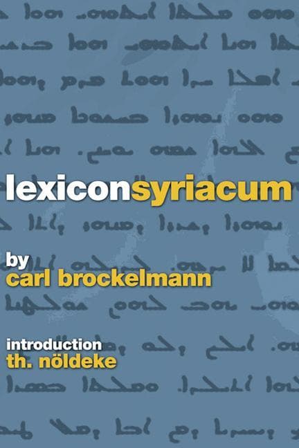 Lexicon Syriacum