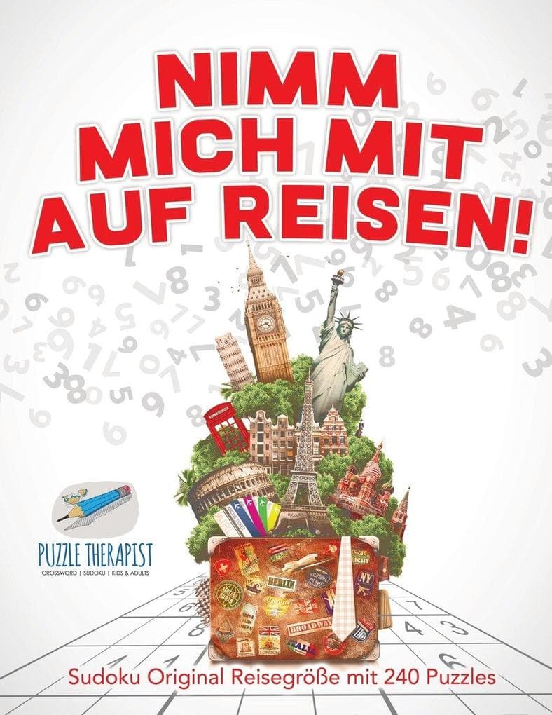 Nimm Mich Mit Auf Reisen! | Sudoku Original Reisegröße mit 240 Puzzles