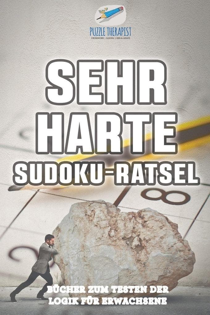 Sehr Harte Sudoku-Rätsel | Bücher zum Testen der Logik für Erwachsene