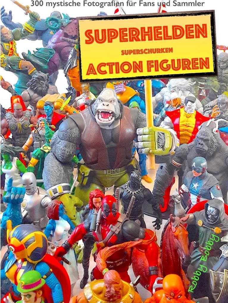 "110 dramatische Superhelden und Superschurken Action Figuren"