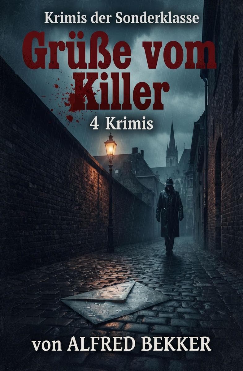 Grüße vom Killer: Sammelband 4 Krimis