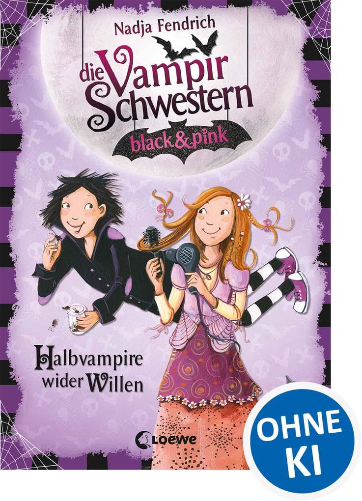 Die Vampirschwestern black & pink (Band 1) - Halbvampire wider Willen