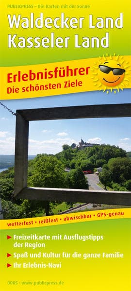 Waldecker Land und Kasseler Land 1:105 000