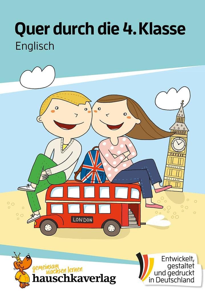 Quer durch die 4. Klasse, Englisch - A5-Übungsblock