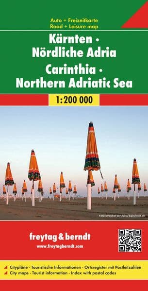 Kärnten - Nördliche Adria 1 : 200 000