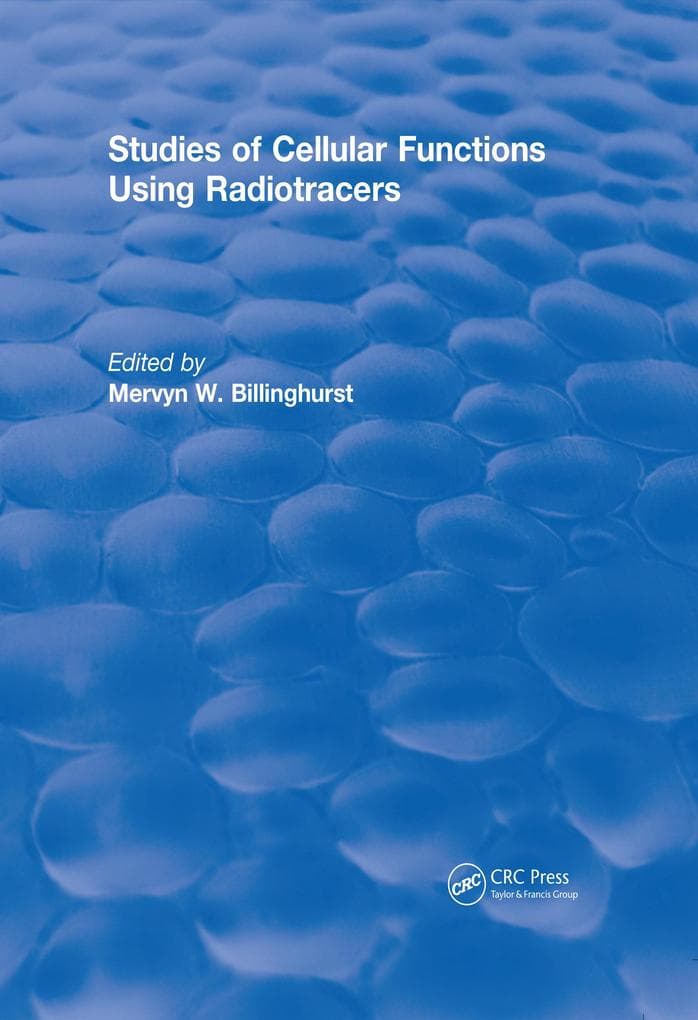 Revival: Studies Of Cellular Functions Using Radiotracers (1982)