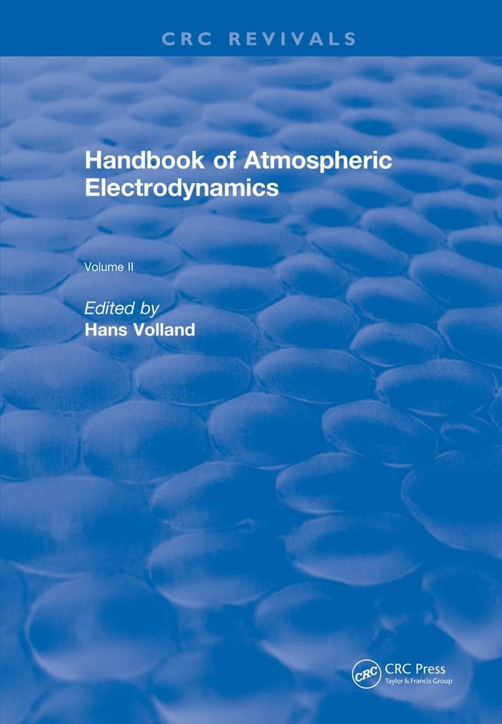 Handbook of Atmospheric Electrodynamics (1995)