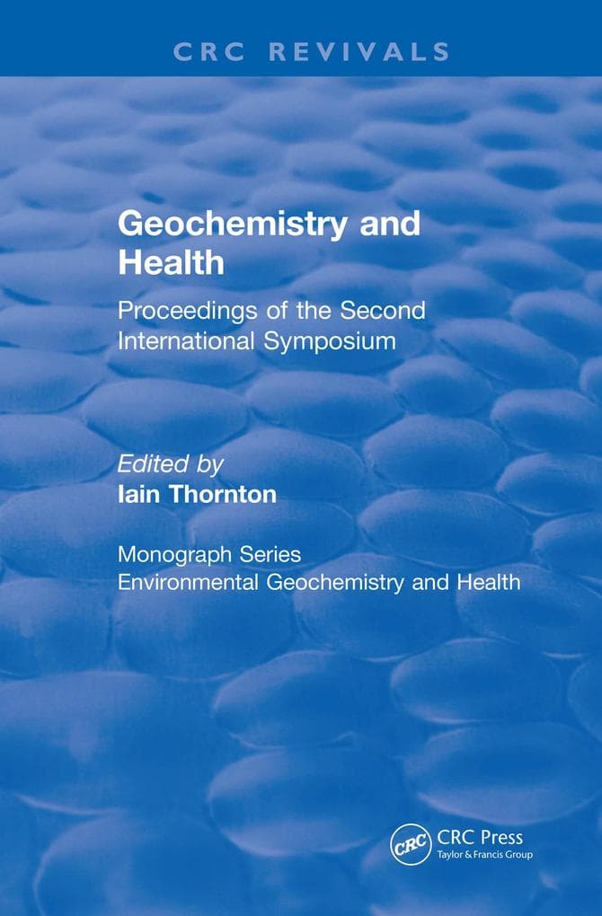 Geochemistry and Health (1988)