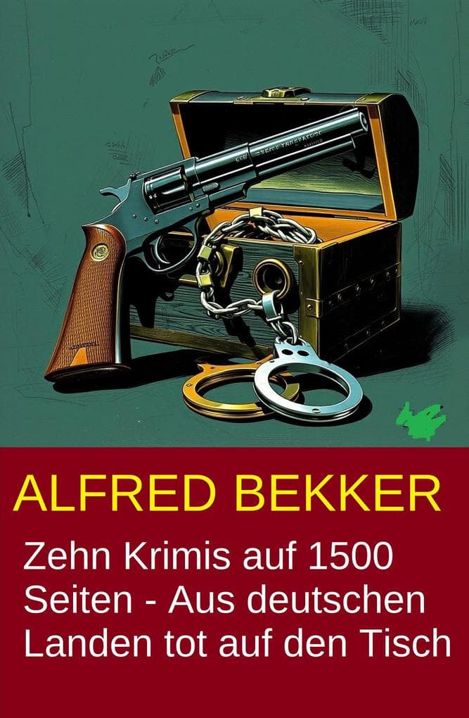 Zehn Krimis auf 1500 Seiten - Aus deutschen Landen tot auf den Tisch