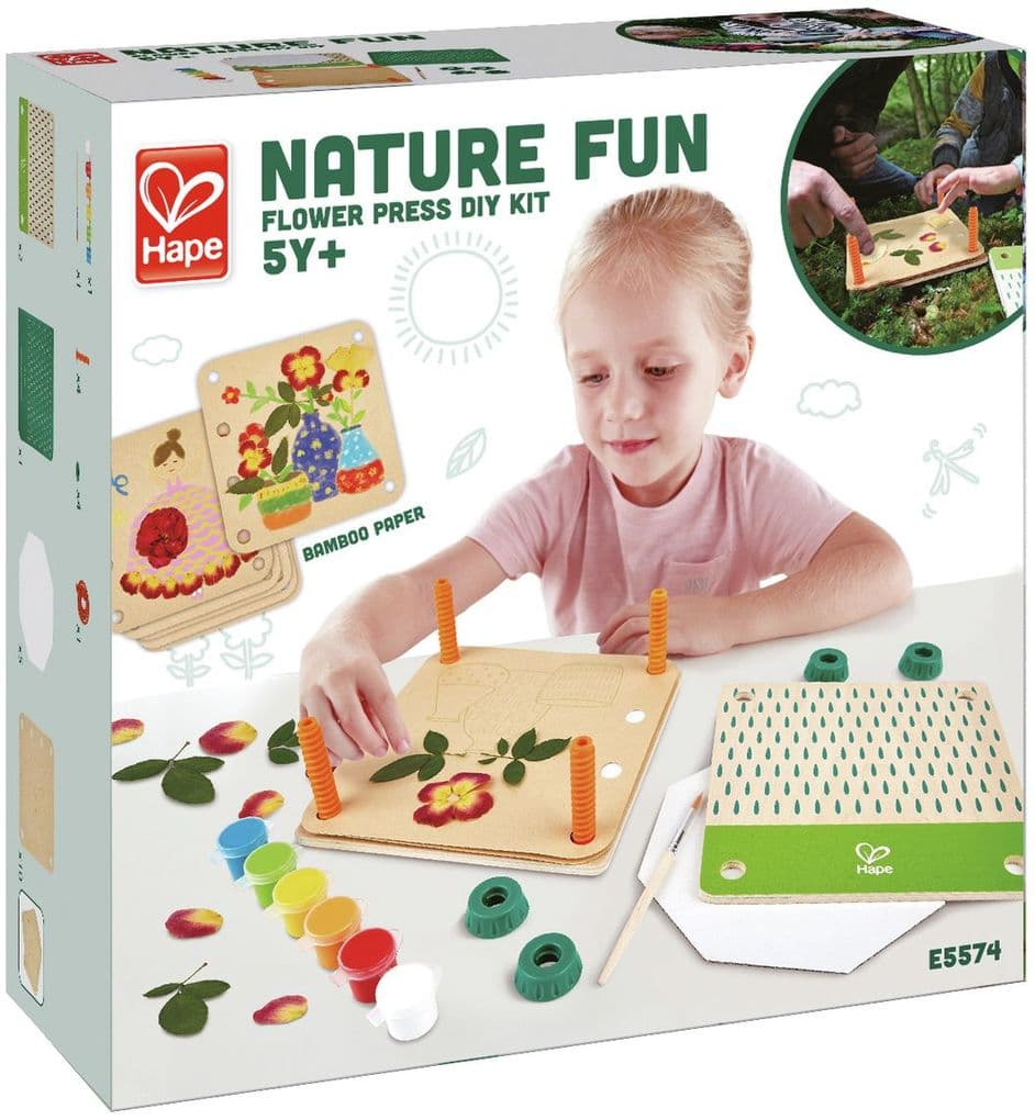 Hape - Kunst-Set Blumenpresse