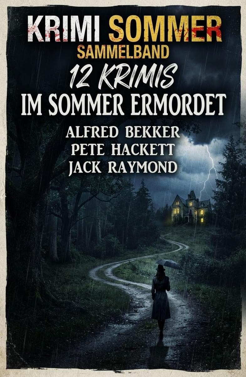 Krimi Sommer Sammelband 12 Krimis - Im Sommer ermordet,