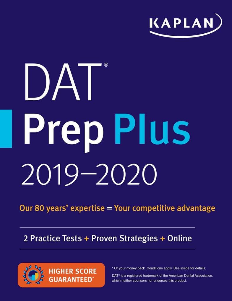 DAT Prep Plus 2019-2020