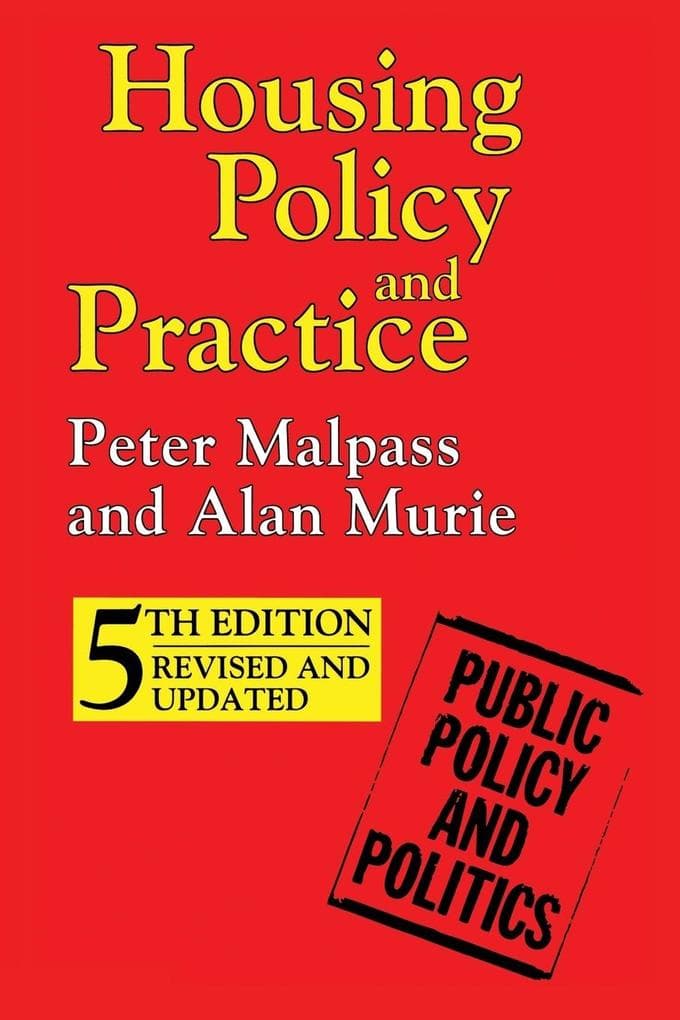 Housing Policy and Practice