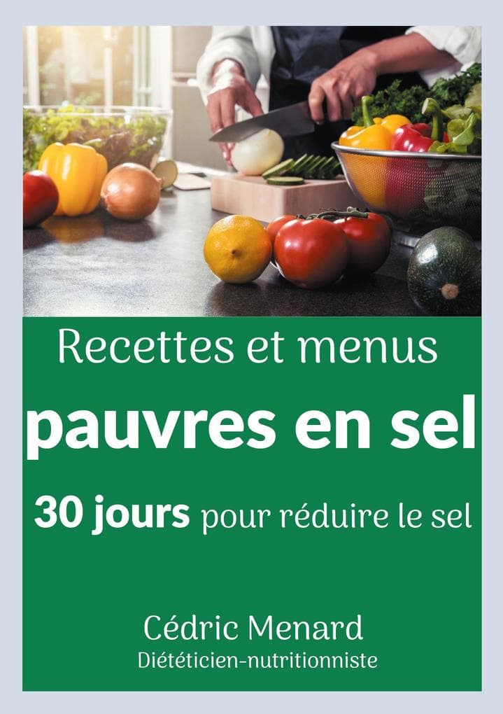 Recettes et menus sans sel