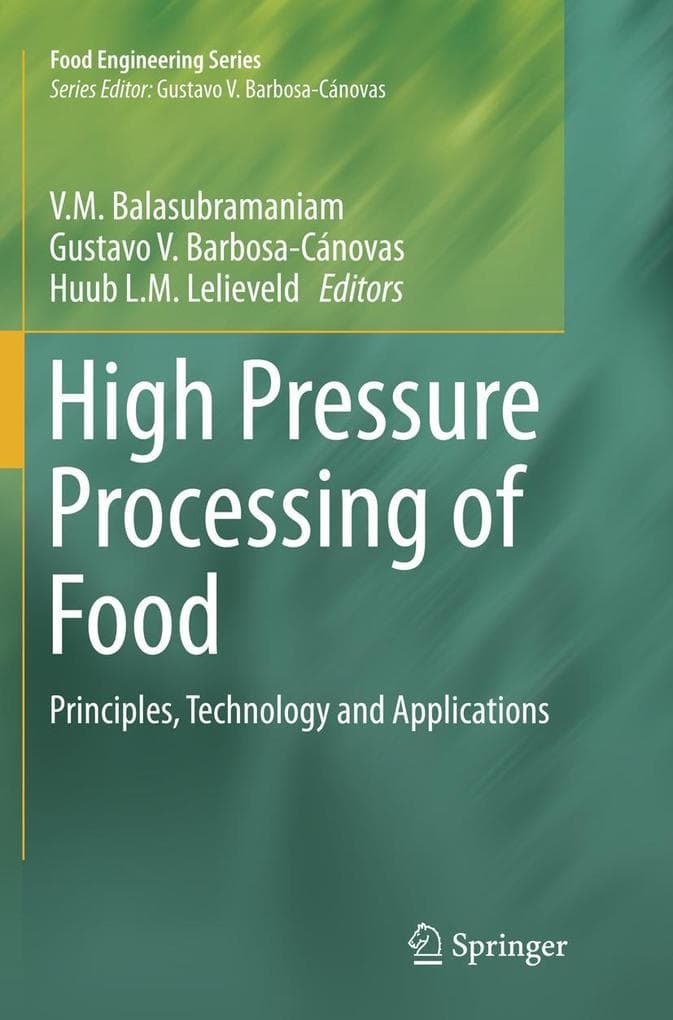 High Pressure Processing of Food