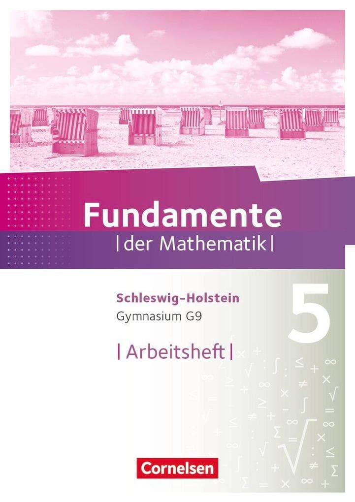 Fundamente der Mathematik 5. Schuljahr - Schleswig-Holstein G9 - Arbeitsheft mit Lösungen