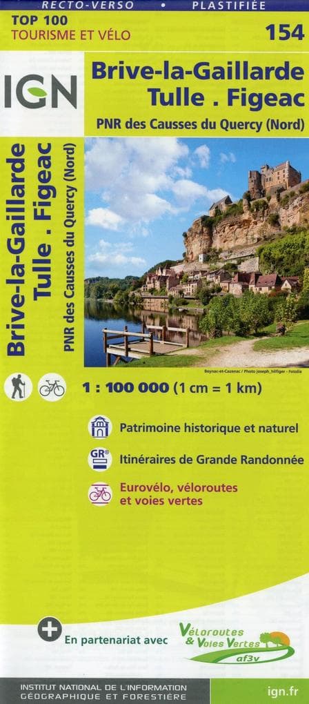 Brive-la-Gaillarde 1:100 000