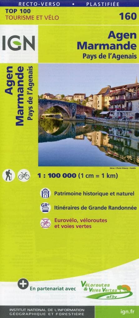 Agen Marmande 1:100 000