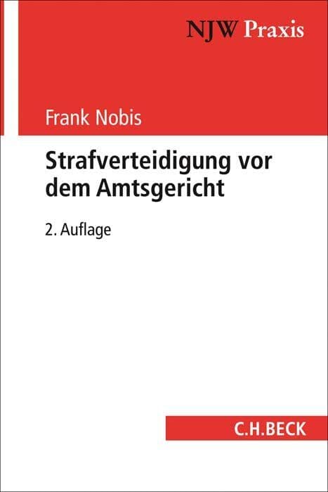 Strafverteidigung vor dem Amtsgericht