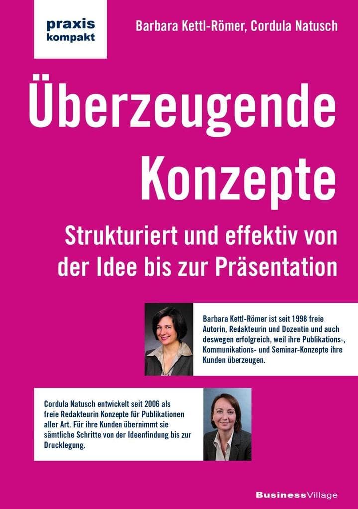 Überzeugende Konzepte