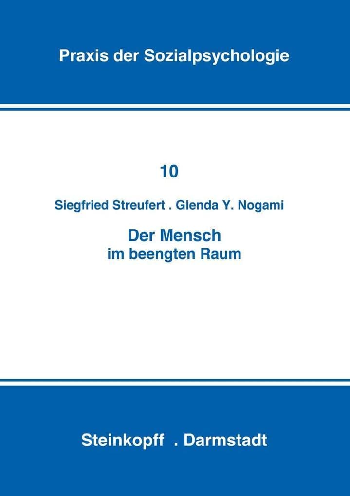 Der Mensch im Beengten Raum