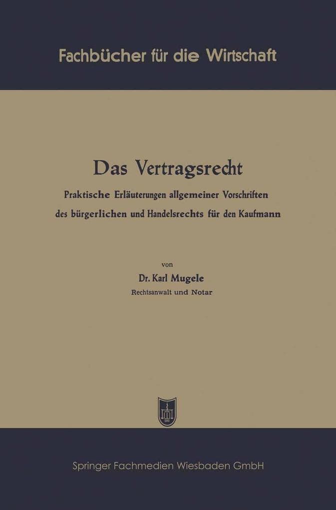 Das Vertragsrecht