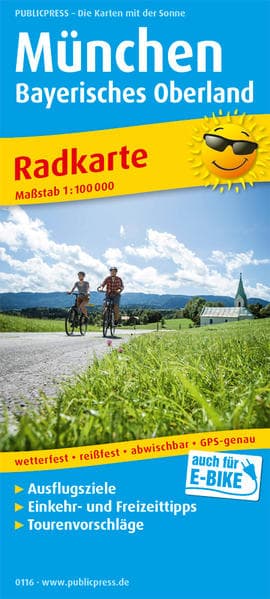 München - Bayerisches Oberland 1:100 000