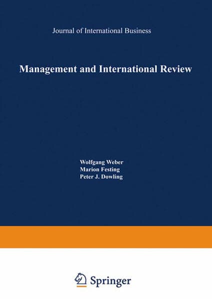Management and International Review